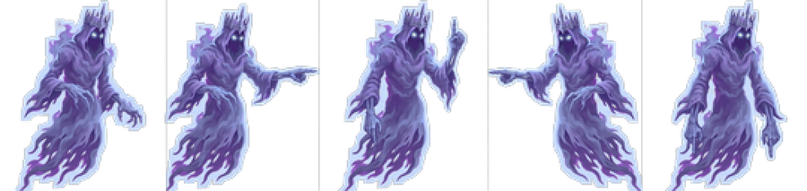 contraption wraith sprite sheet