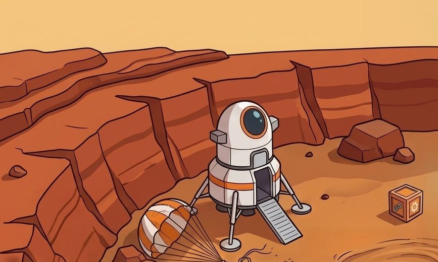 mars background pad